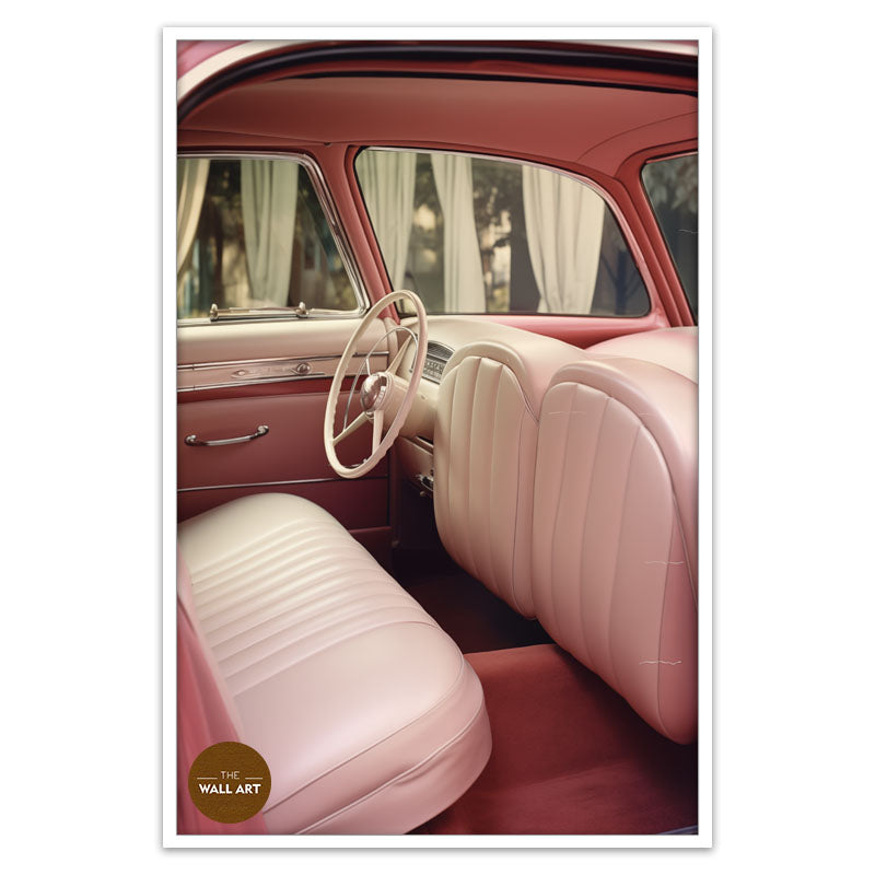 RETRO PINK CAR II
