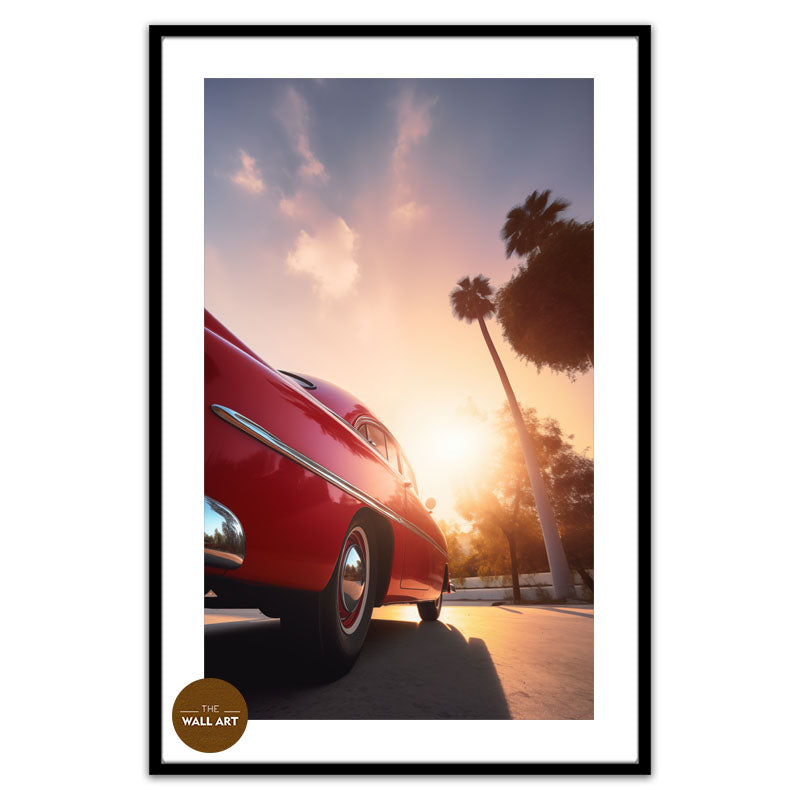 RETRO RED CAR III