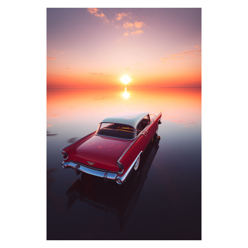 RETRO RED CAR II
