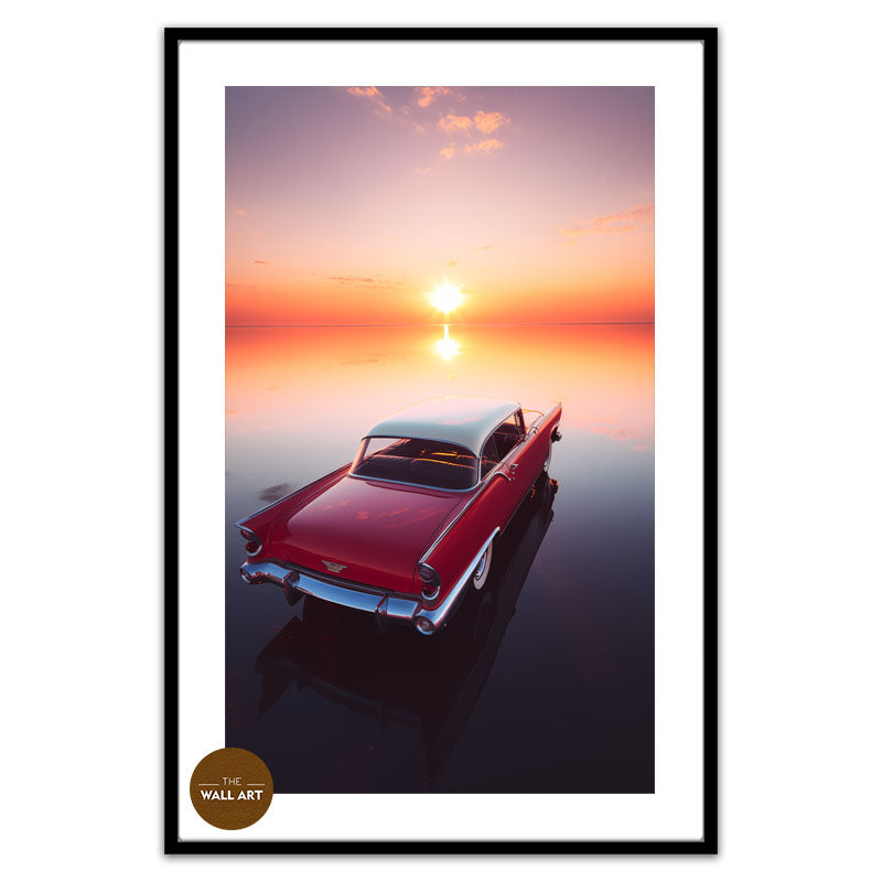RETRO RED CAR II
