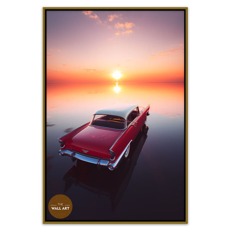 RETRO RED CAR II
