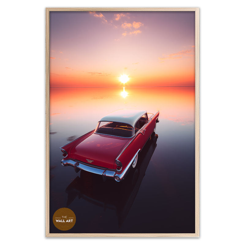 RETRO RED CAR II