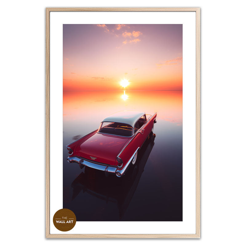 RETRO RED CAR II