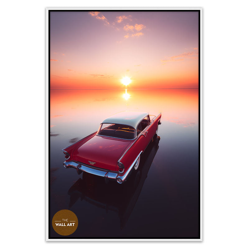 RETRO RED CAR II