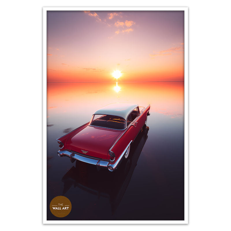 RETRO RED CAR II