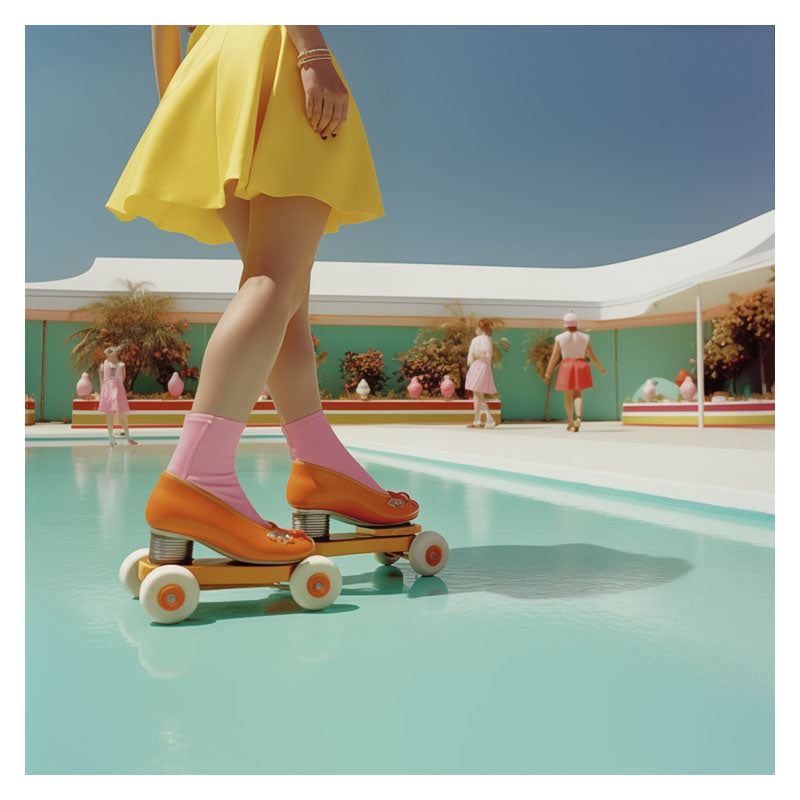 RETRO ROLLER SKATES