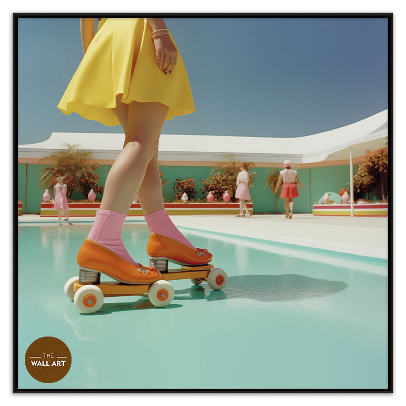 RETRO ROLLER SKATES