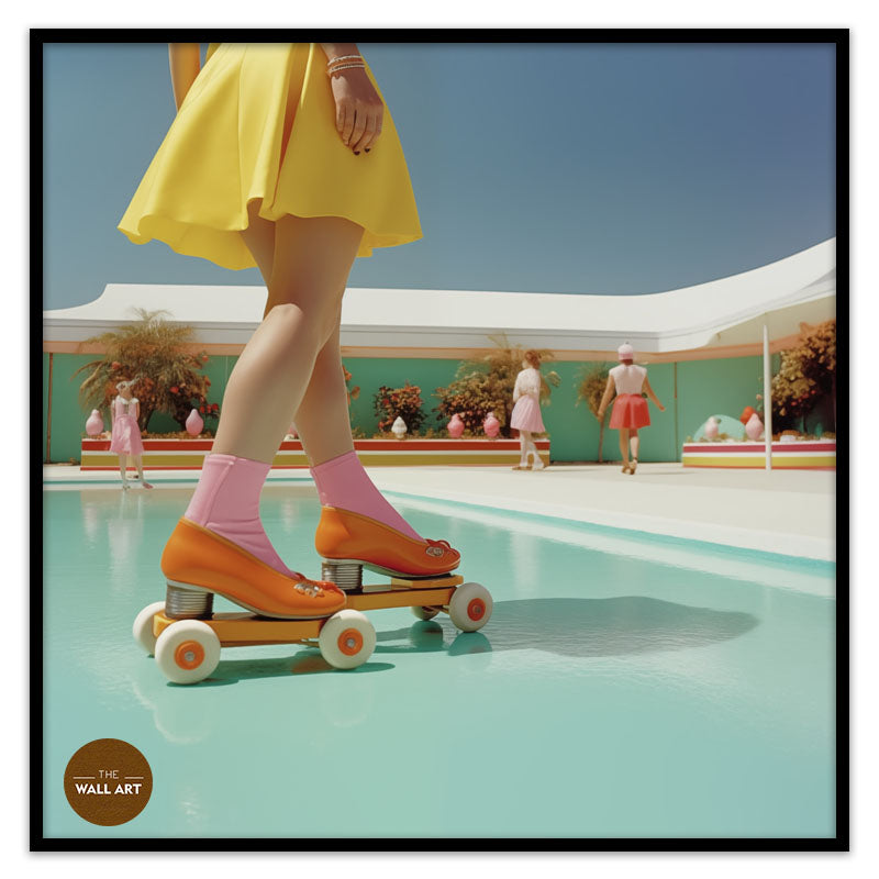 RETRO ROLLER SKATES