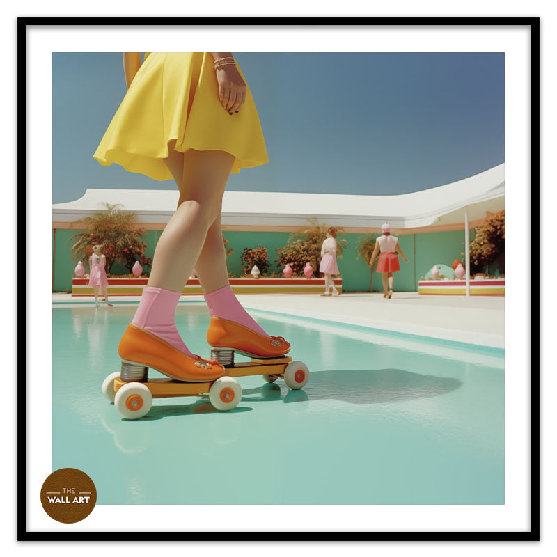 RETRO ROLLER SKATES