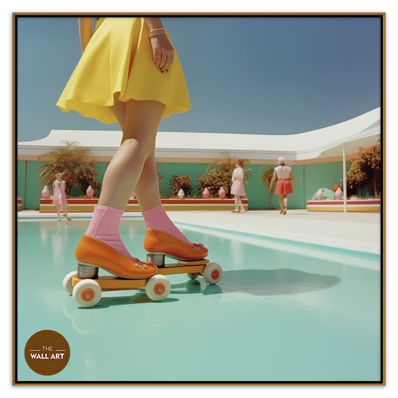 RETRO ROLLER SKATES