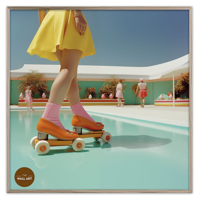 RETRO ROLLER SKATES