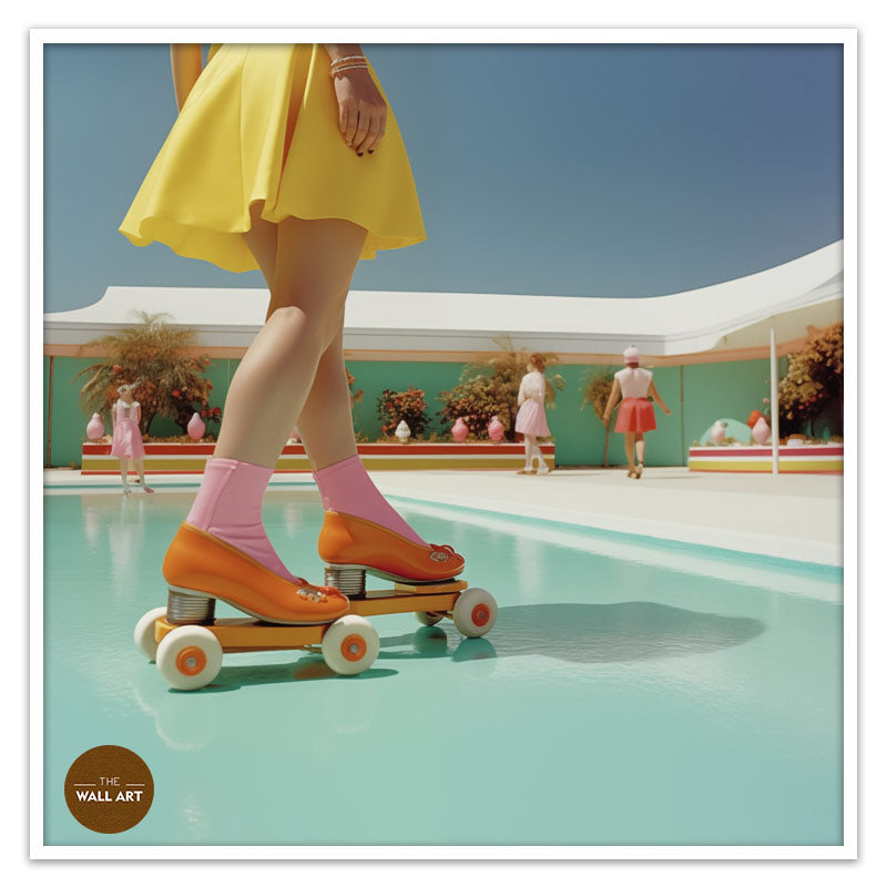 RETRO ROLLER SKATES