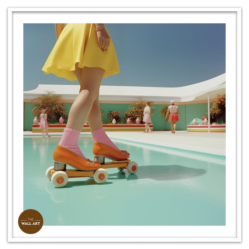RETRO ROLLER SKATES