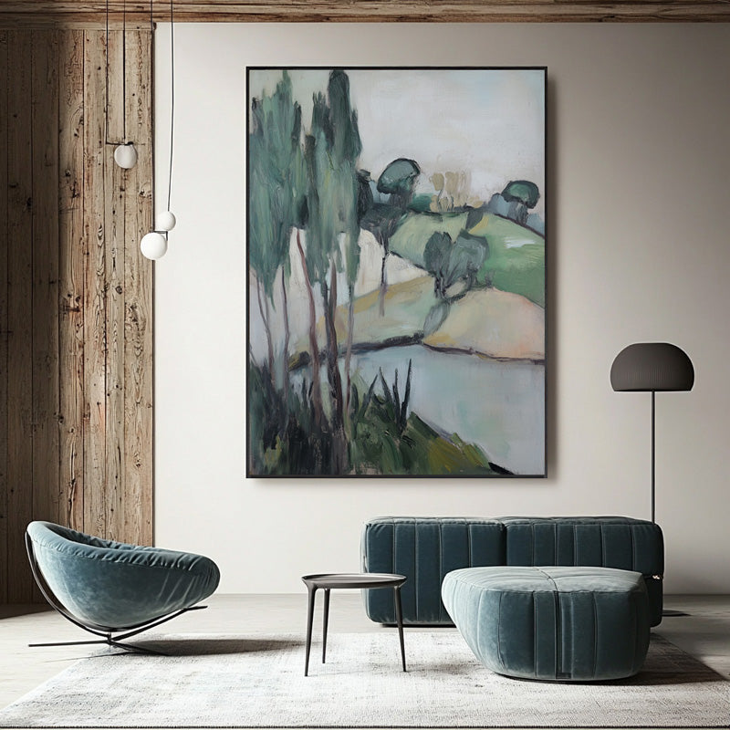 RIVER SIDE LANDSCAPE