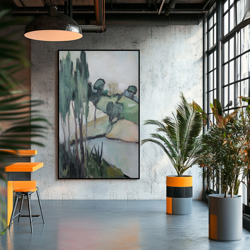 RIVER SIDE LANDSCAPE
