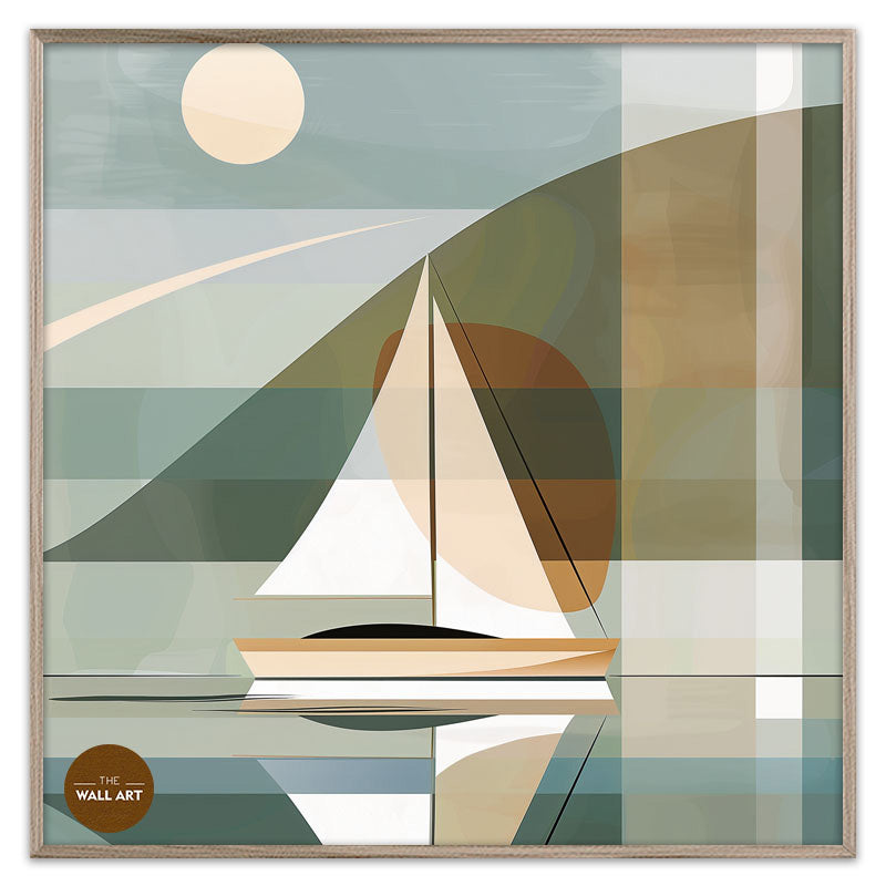 SAIL BOAT AND SUN I