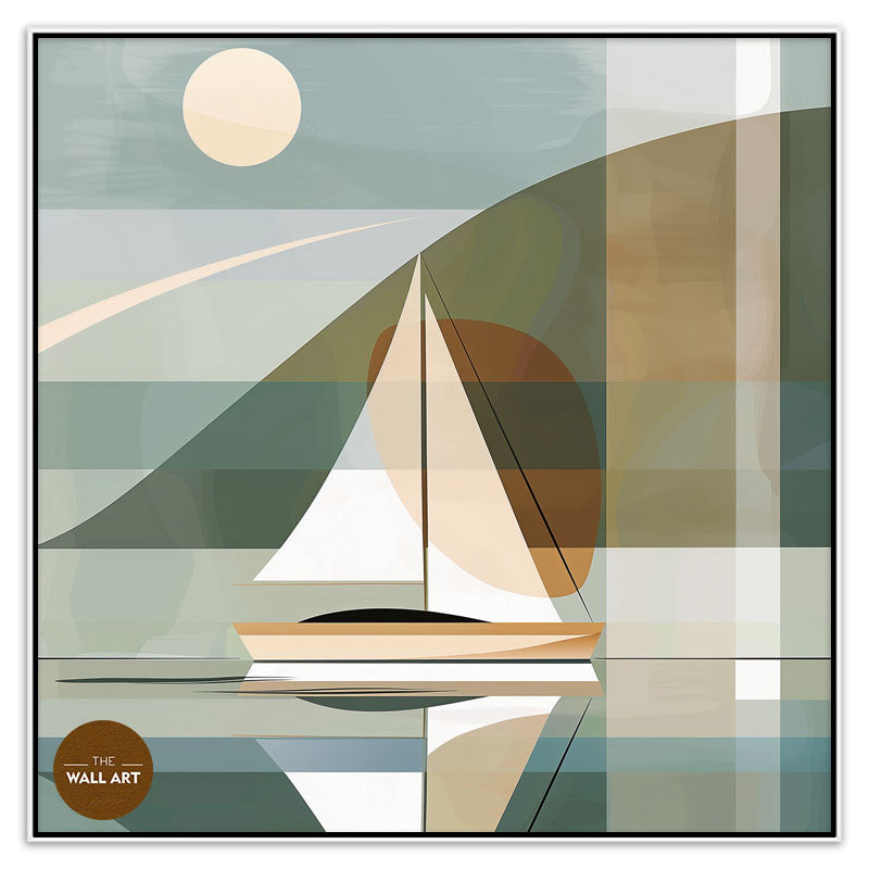 SAIL BOAT AND SUN I