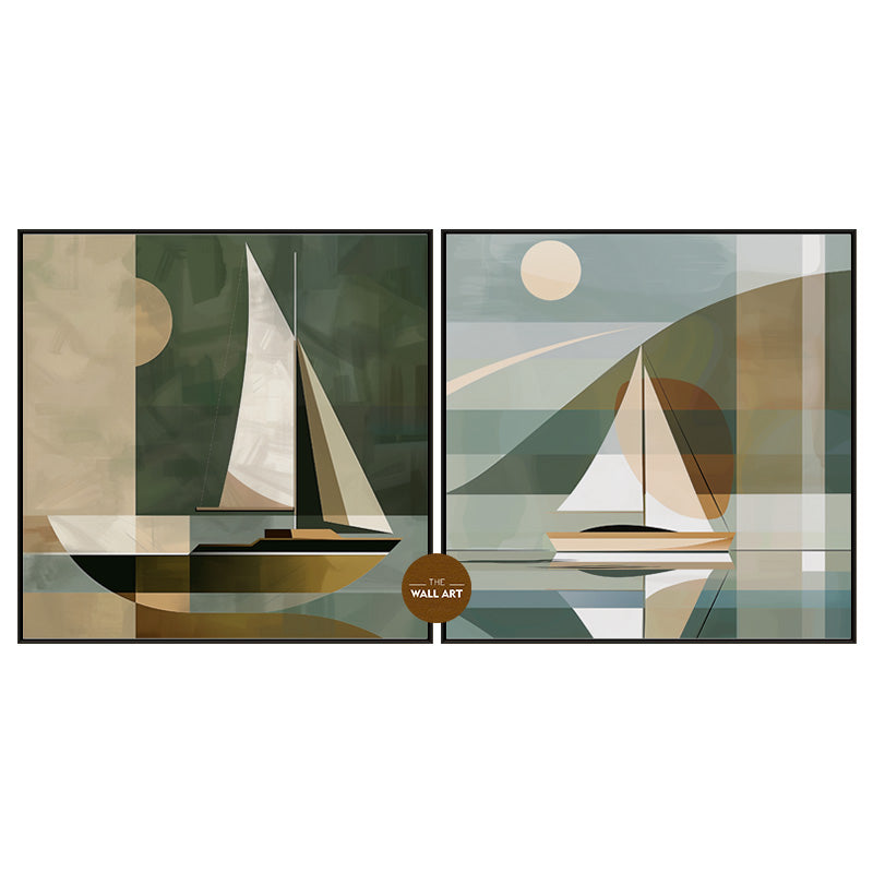SAIL BOAT AND SUN I_SETOF2_