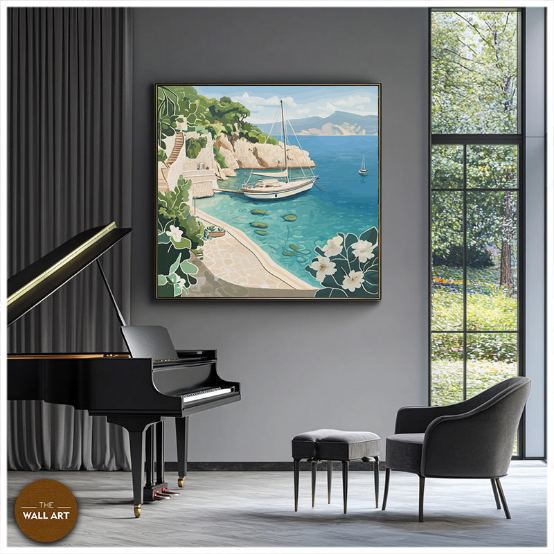 SAIL BOAT IN BAY III