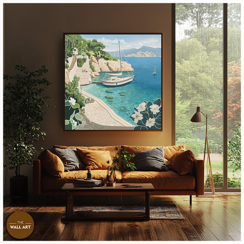 SAIL BOAT IN BAY III