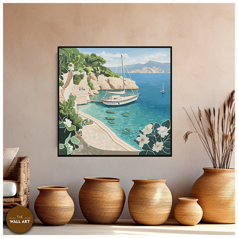 SAIL BOAT IN BAY III