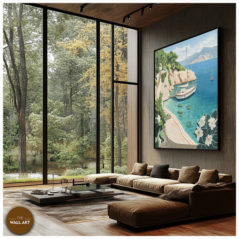 SAIL BOAT IN BAY III