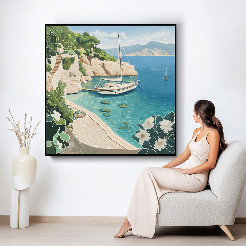 SAIL BOAT IN BAY III