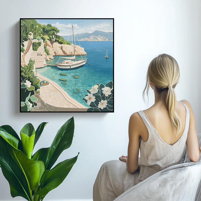 SAIL BOAT IN BAY III