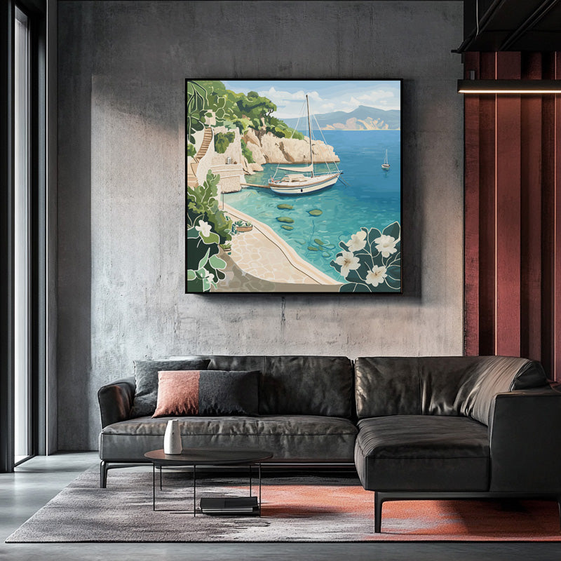 SAIL BOAT IN BAY III