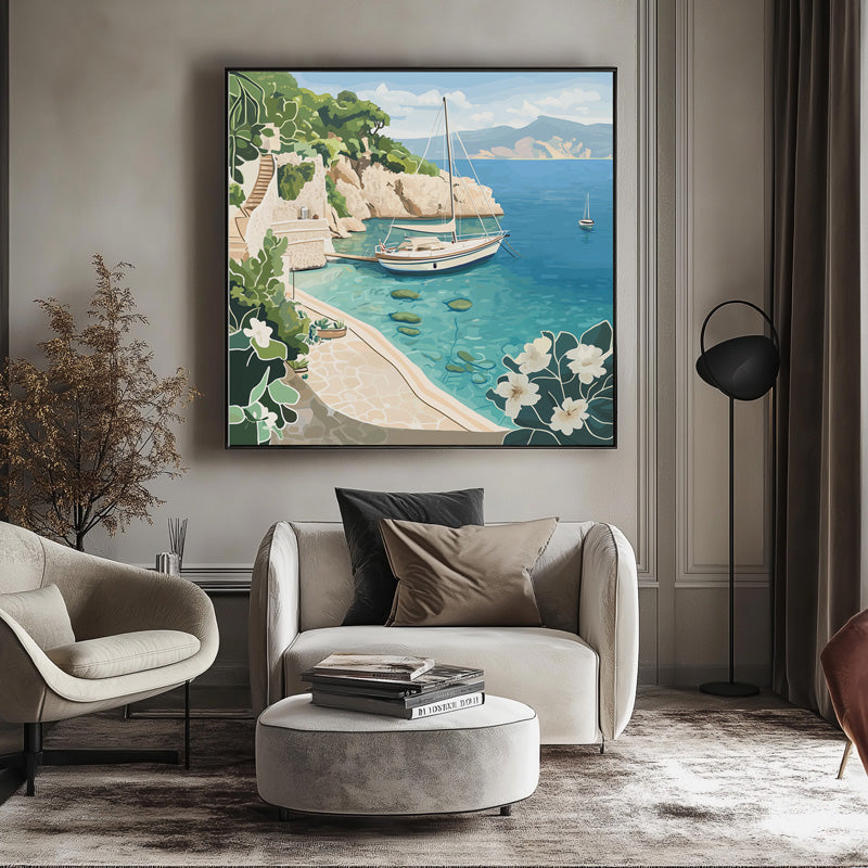 SAIL BOAT IN BAY III