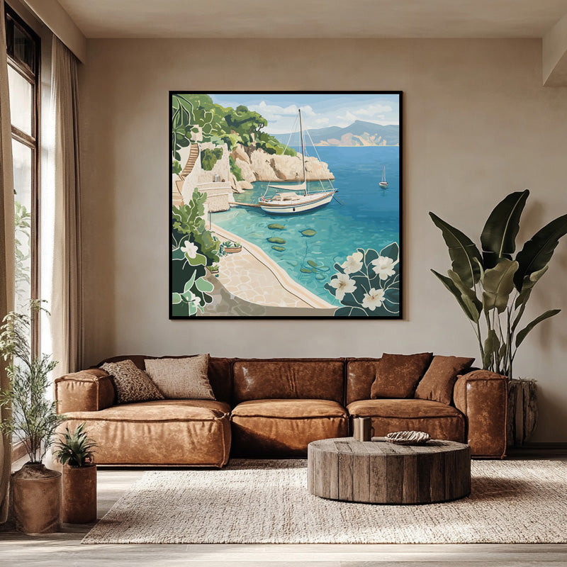 SAIL BOAT IN BAY III