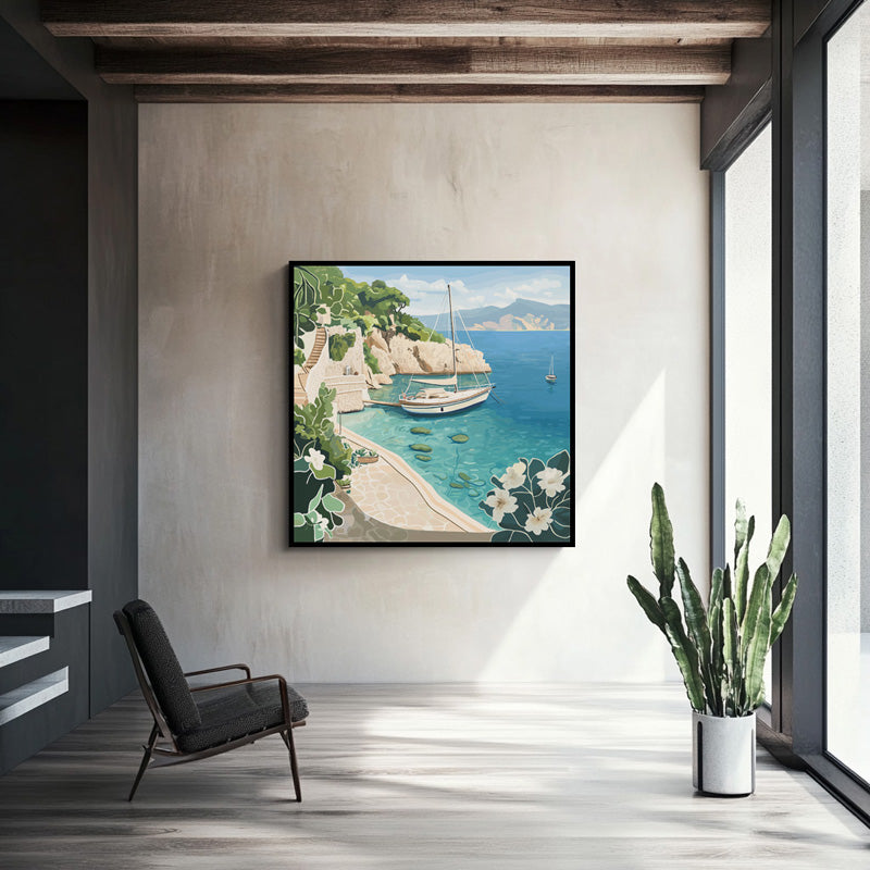 SAIL BOAT IN BAY III