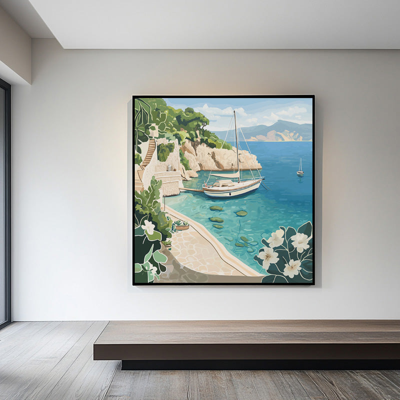 SAIL BOAT IN BAY III