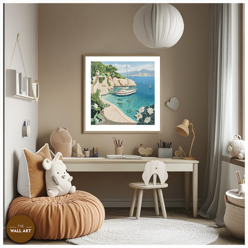 SAIL BOAT IN BAY III