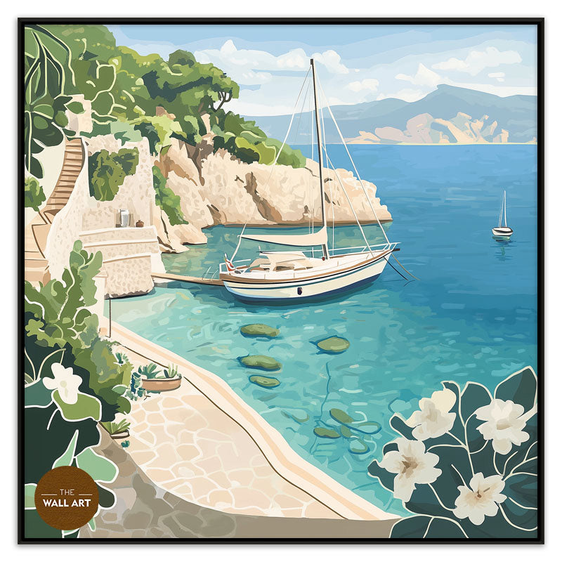 SAIL BOAT IN BAY III