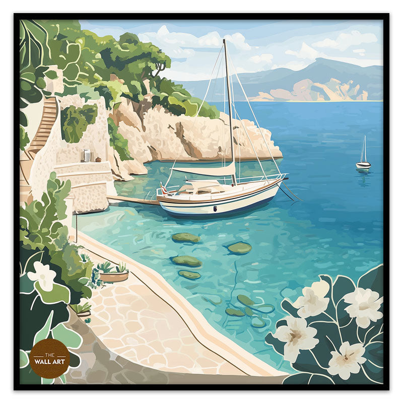 SAIL BOAT IN BAY III
