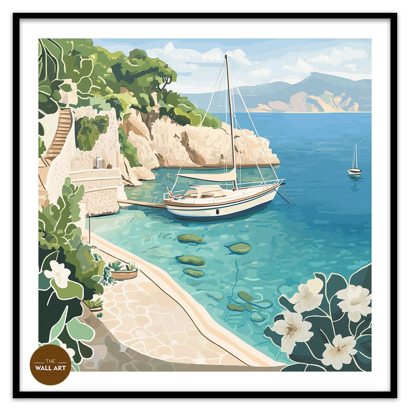 SAIL BOAT IN BAY III