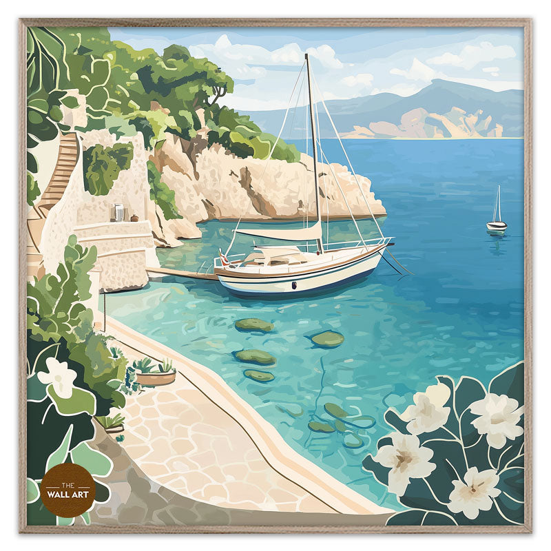 SAIL BOAT IN BAY III