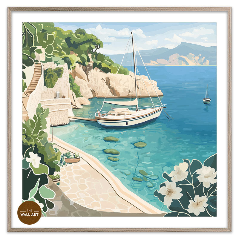 SAIL BOAT IN BAY III