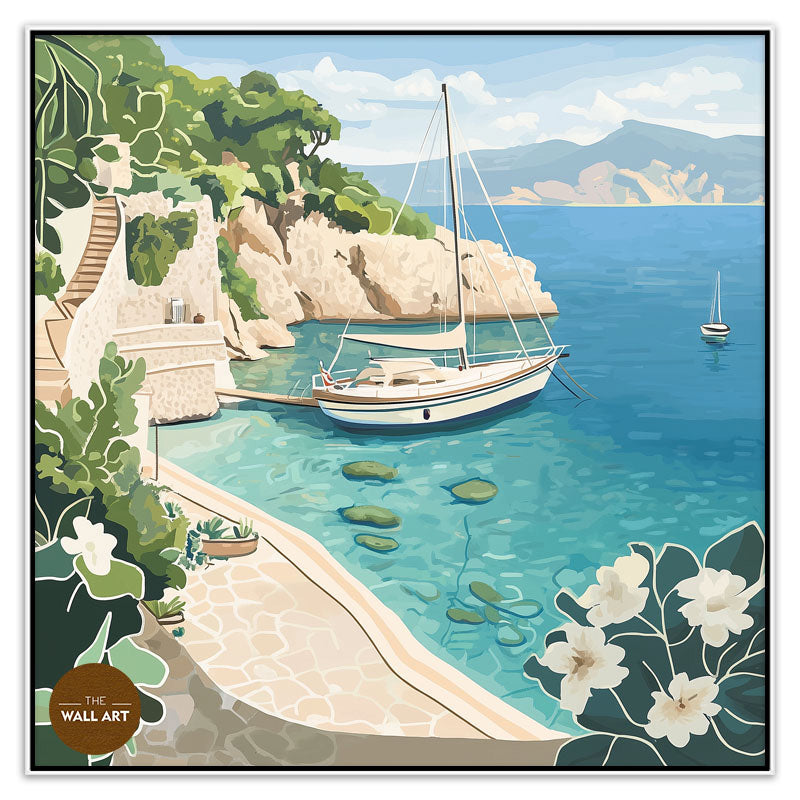 SAIL BOAT IN BAY III