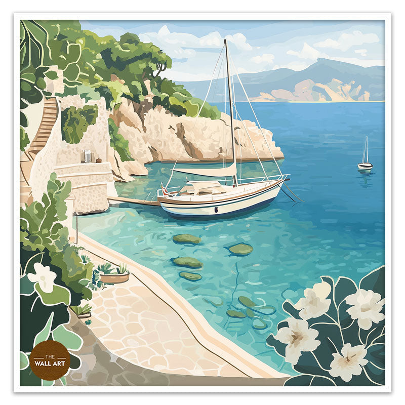 SAIL BOAT IN BAY III