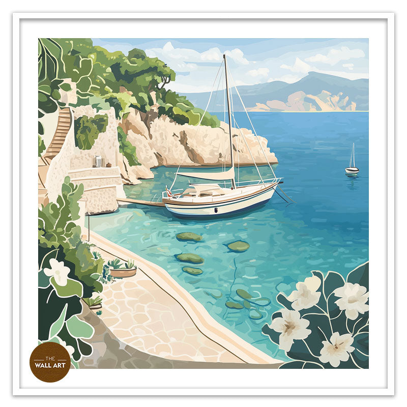 SAIL BOAT IN BAY III