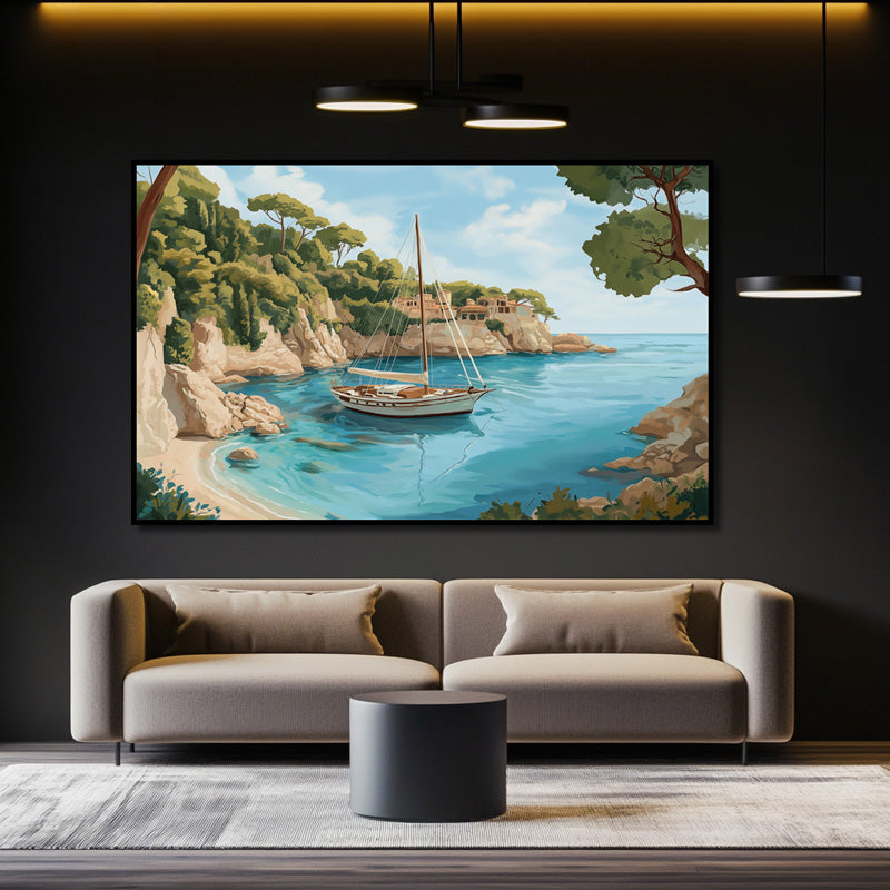 SAIL BOAT IN BAY IV