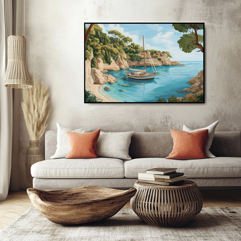 SAIL BOAT IN BAY IV