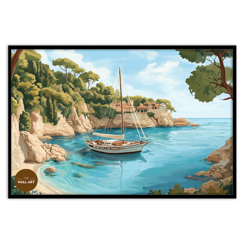 SAIL BOAT IN BAY IV