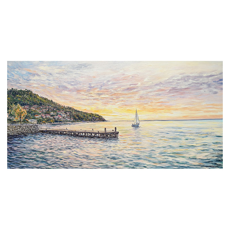 SAIL BOAT IN SUNRISE