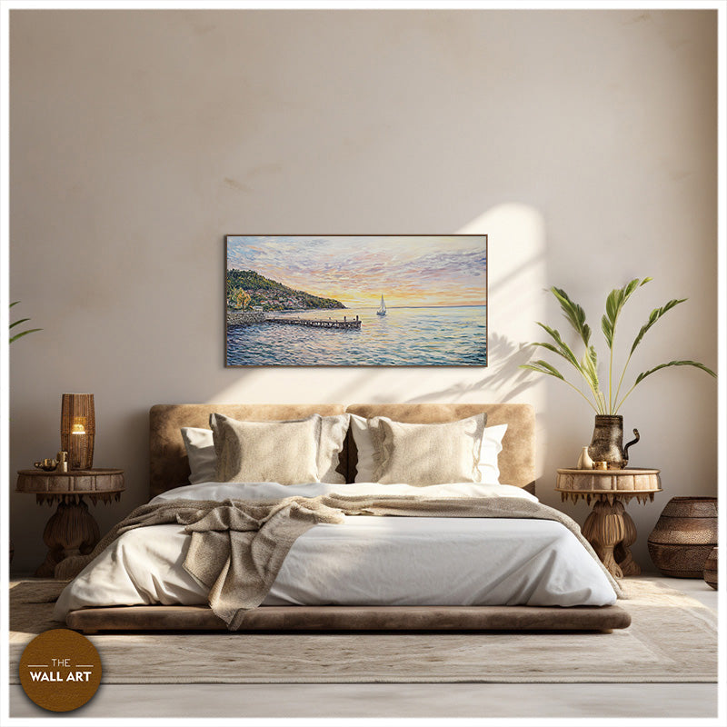 SAIL BOAT IN SUNRISE