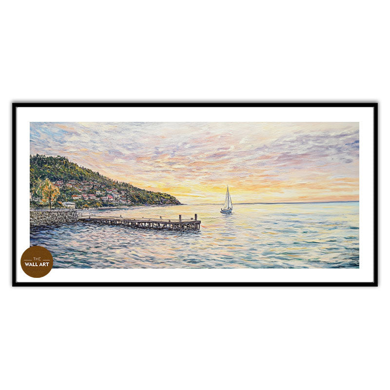 SAIL BOAT IN SUNRISE
