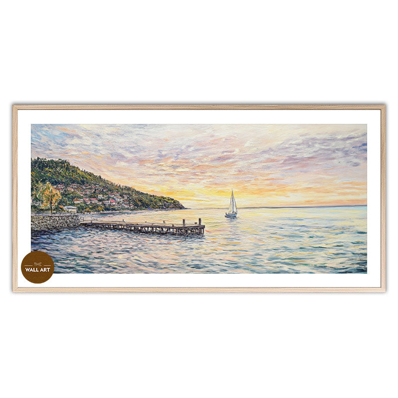 SAIL BOAT IN SUNRISE
