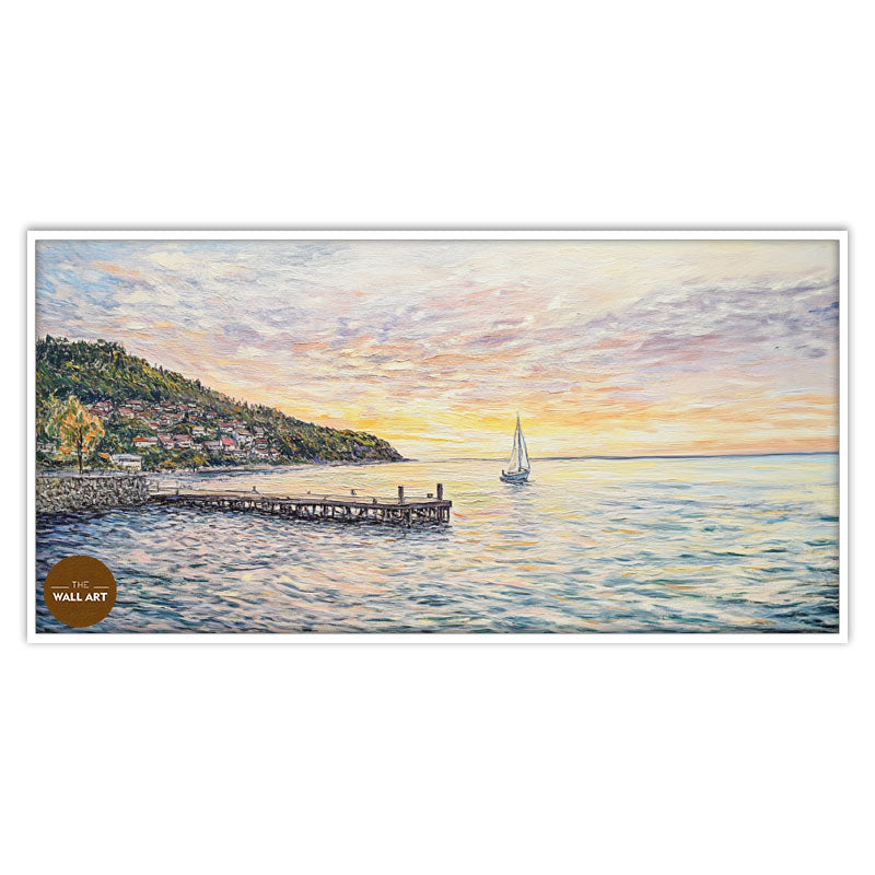 SAIL BOAT IN SUNRISE